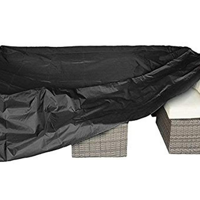 Patio Furniture Set Cover Outdoor Sectional Sofa Set Covers Outdoor Table and Chair Set Covers Water Resistant Large 126" L x 63" W x 28" H