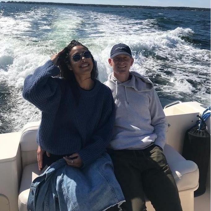 Out on the water while celebrating the lovely Rob Hackett's birthday!
September 2019