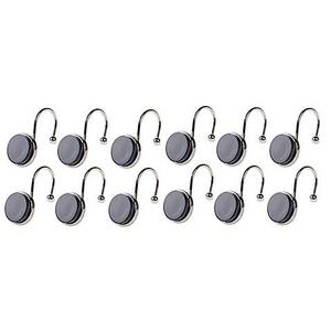 kate spade new york - kate spade New York Shower Curtain Hooks in Navy (Set of 12)