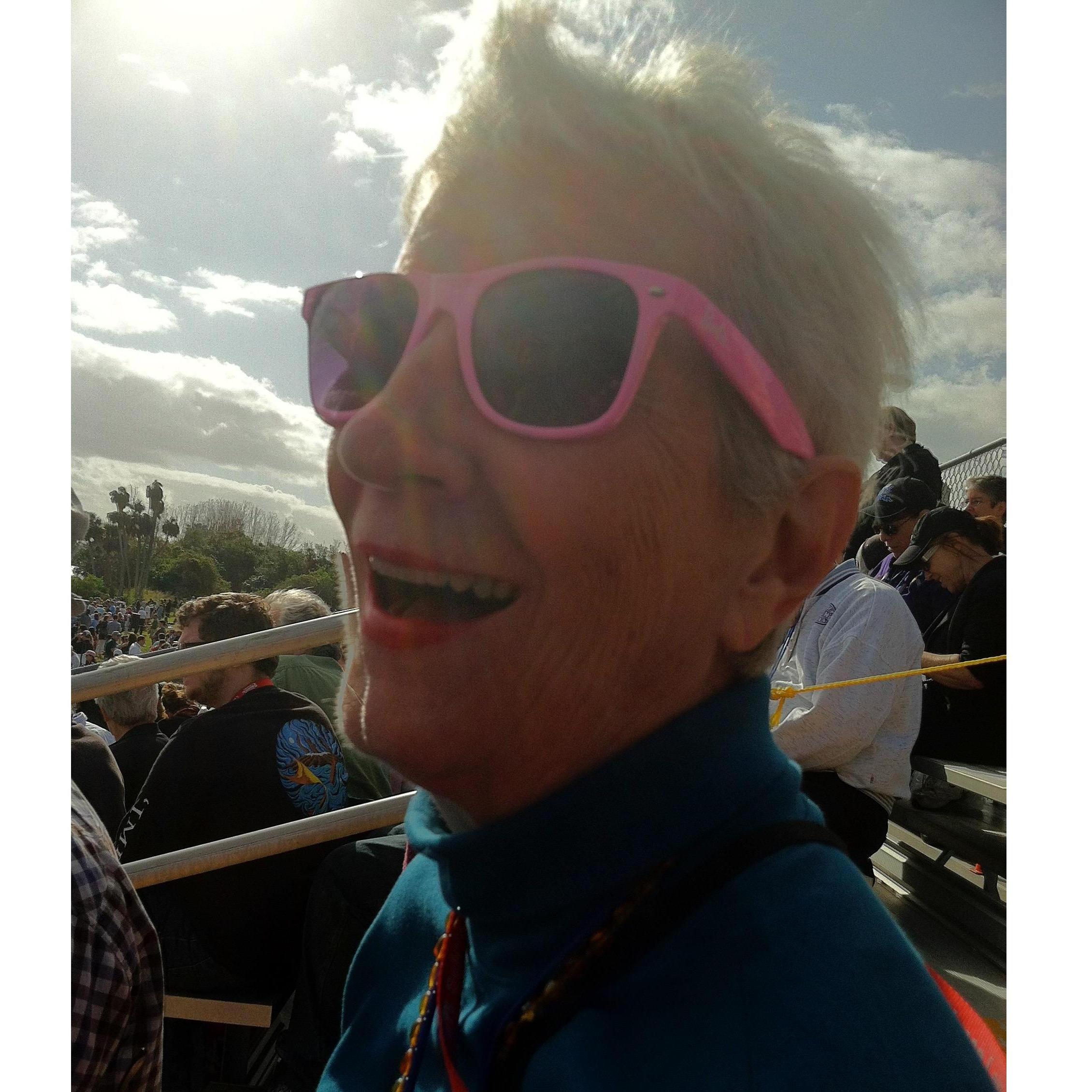 Aunt Martha, launch of the Curiosity rover, Cape Canavarel, FL (2011)