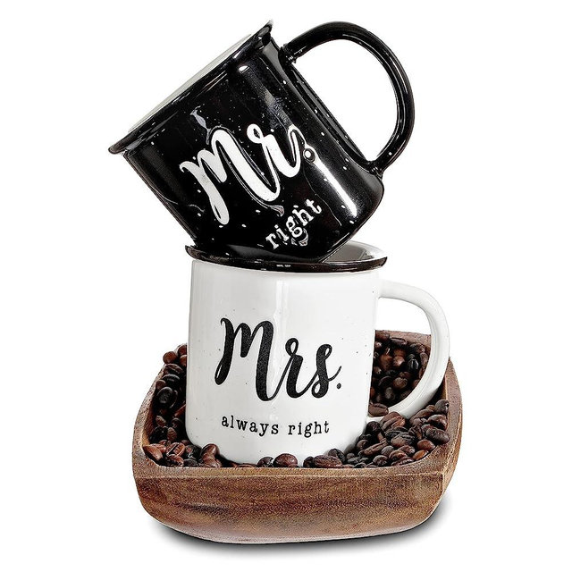Mr Right Mrs Always Right Mug 11 Ounce Set of 2, Mr Right Mrs Always Right Coffee Mug Couple Mr Mrs Mug Set Coffee Mug Mr Mrs Mr Mrs Coffee Mug Set Coffee Cup Couple Gifts Coffee Mug Set Mrs Mr