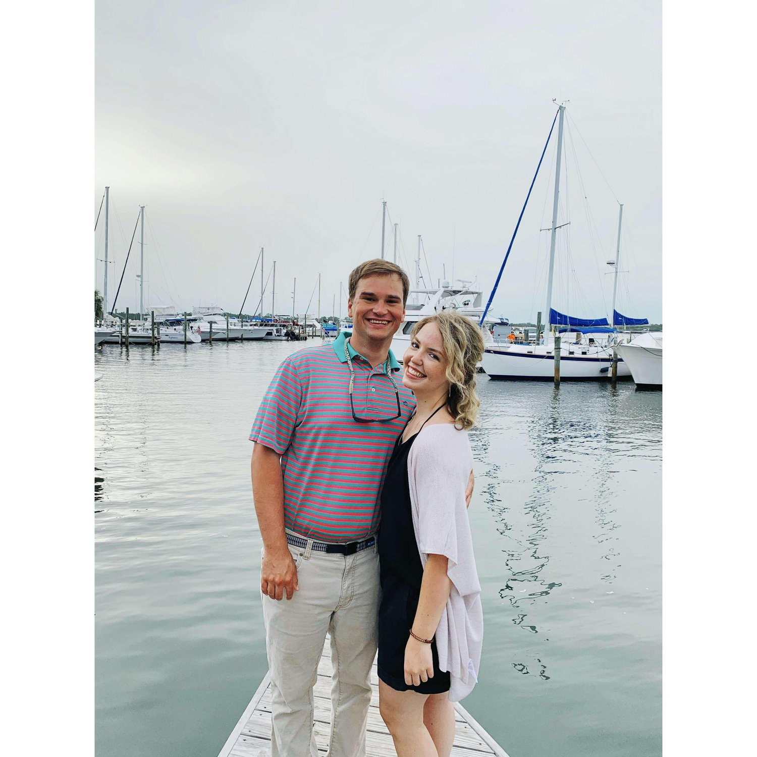 Allison joined the Byrds at Gulf Shores for vacation during summer 2020. It "shore" was a good time.