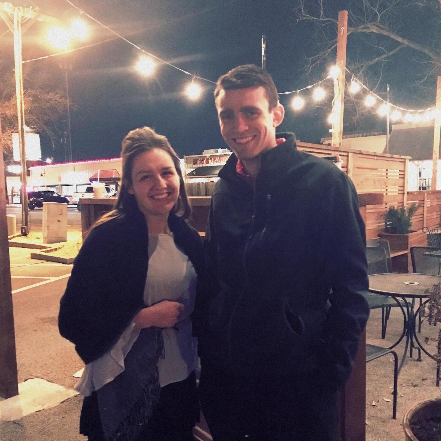 Our first date!
