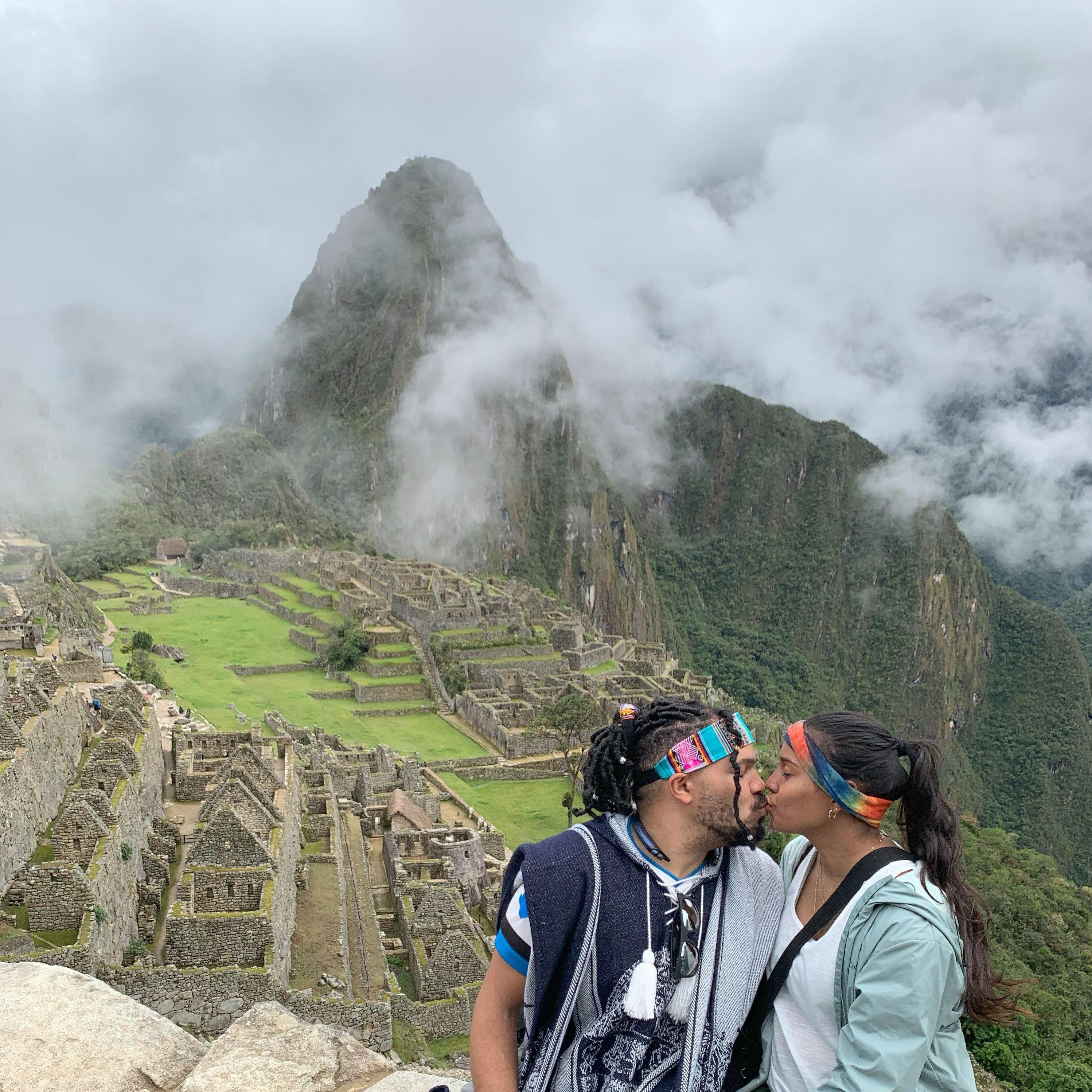 2021: First international adventure together at Machu Picchu, Peru