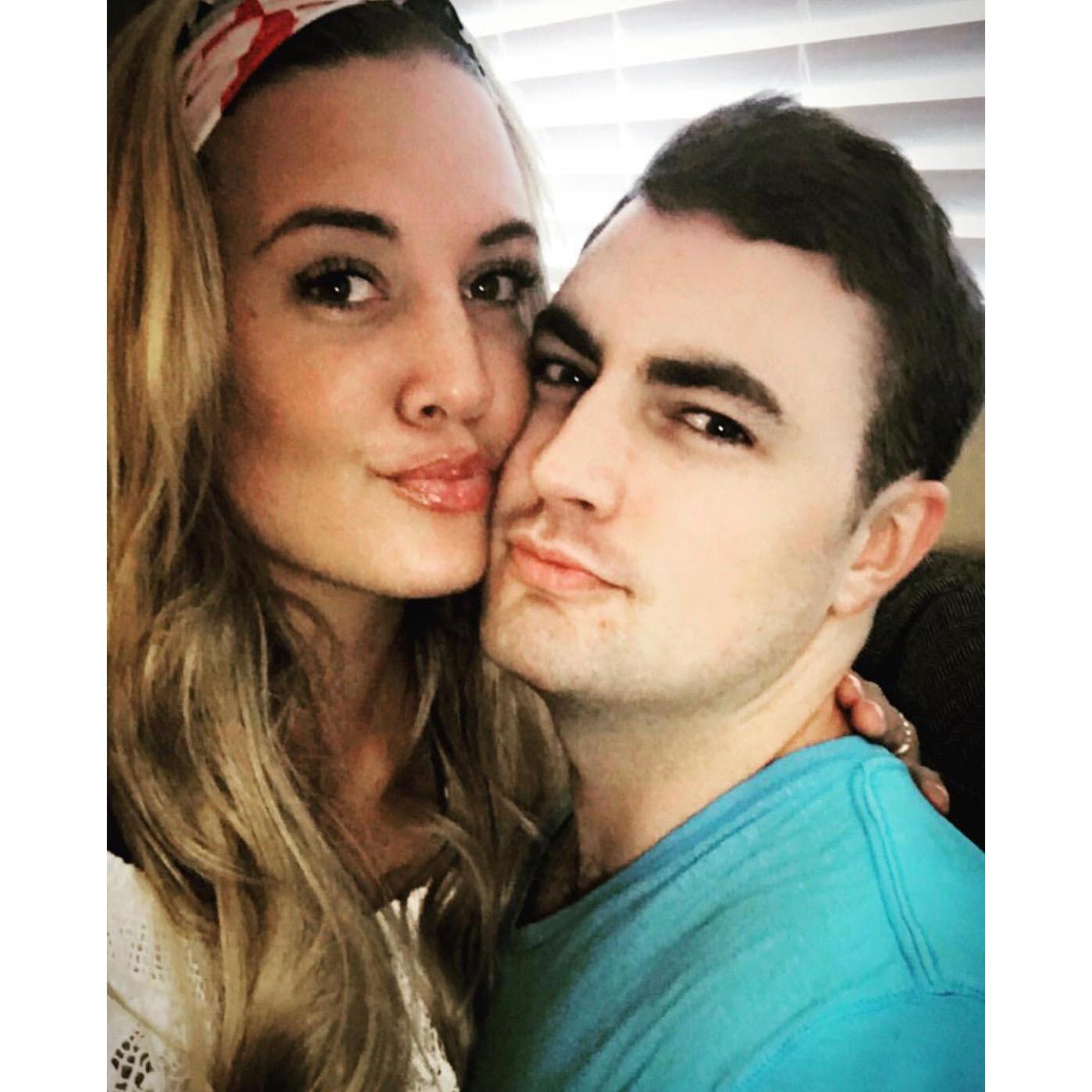 Our first holiday together...4th of July! The 4th has always been my favorite holiday because it was always such a fun time back home in East Hampton. Was fun to celebrate with a Canadian :).