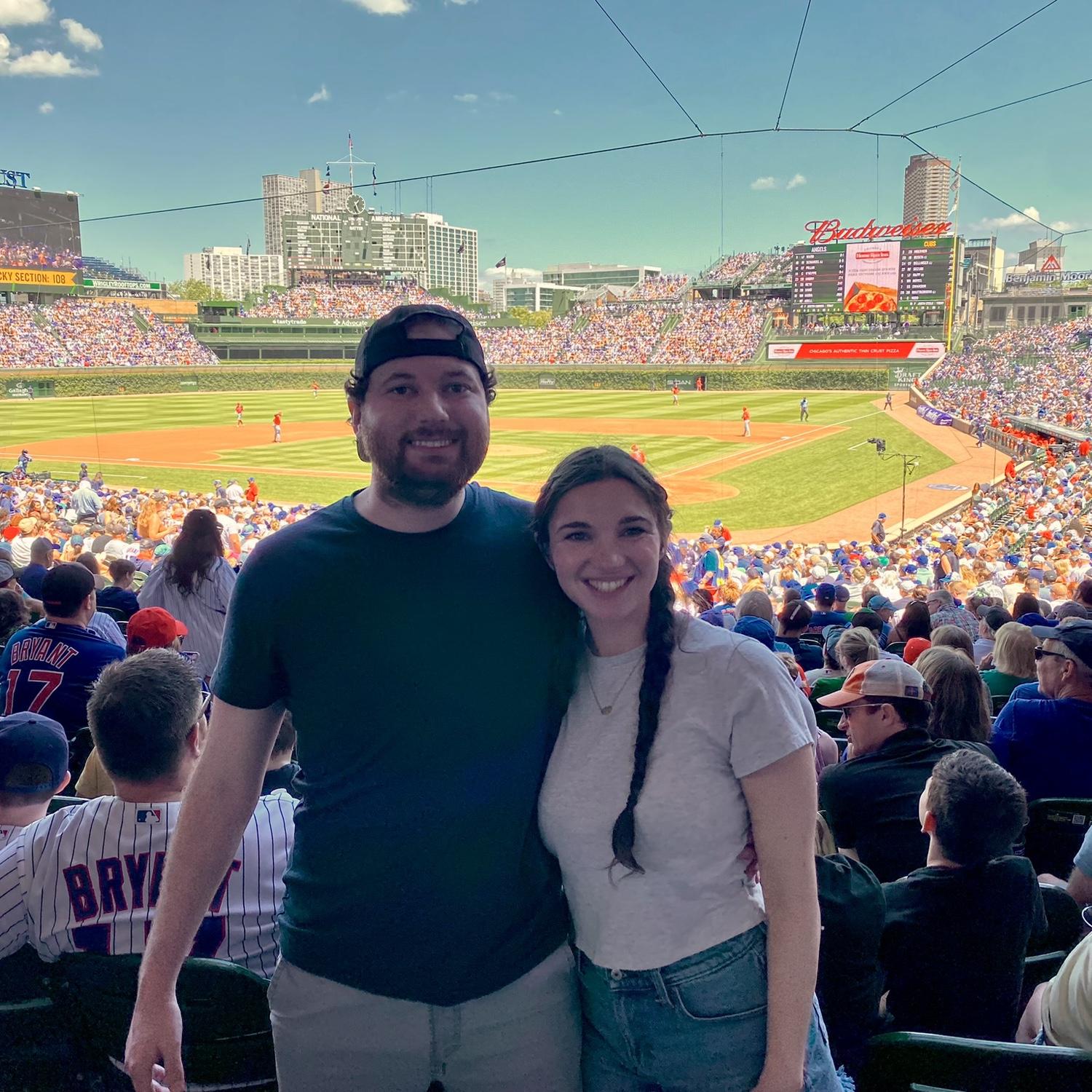 Cubs game, July 2024