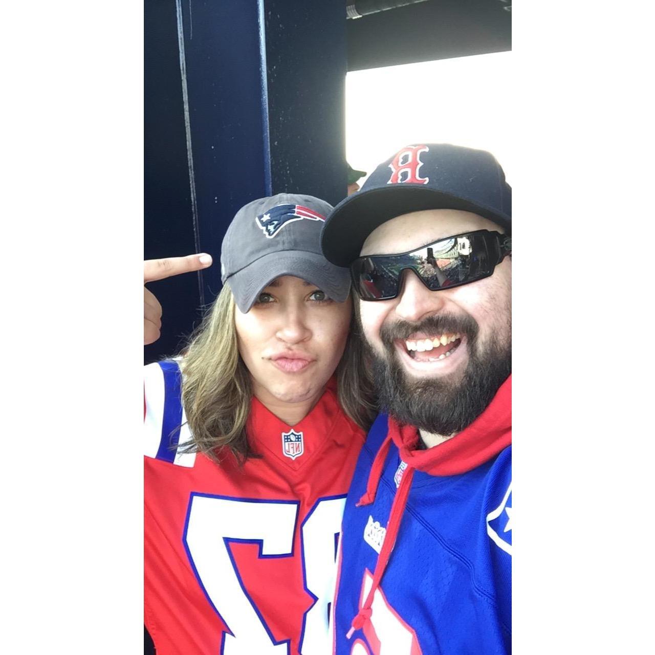January 2018 - The day we got engaged :) I don't think everyone even knew yet!