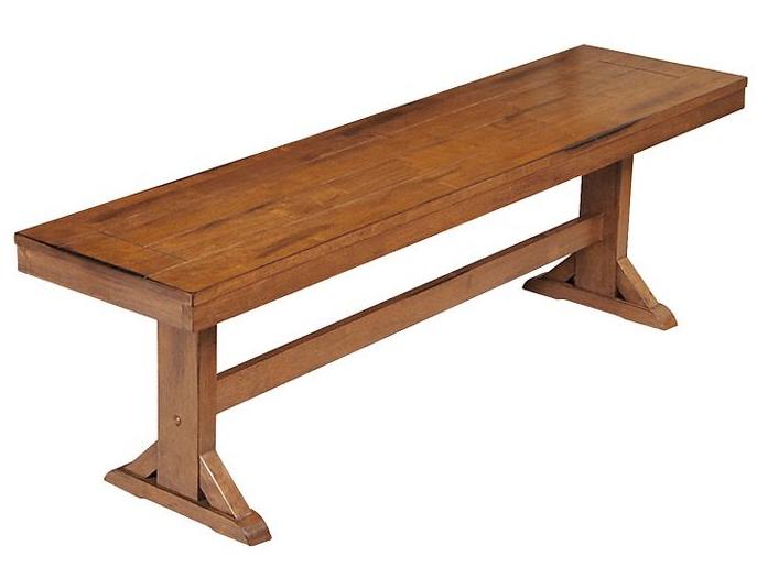 Saracina Home 60" Antique Dining Kitchen Bench