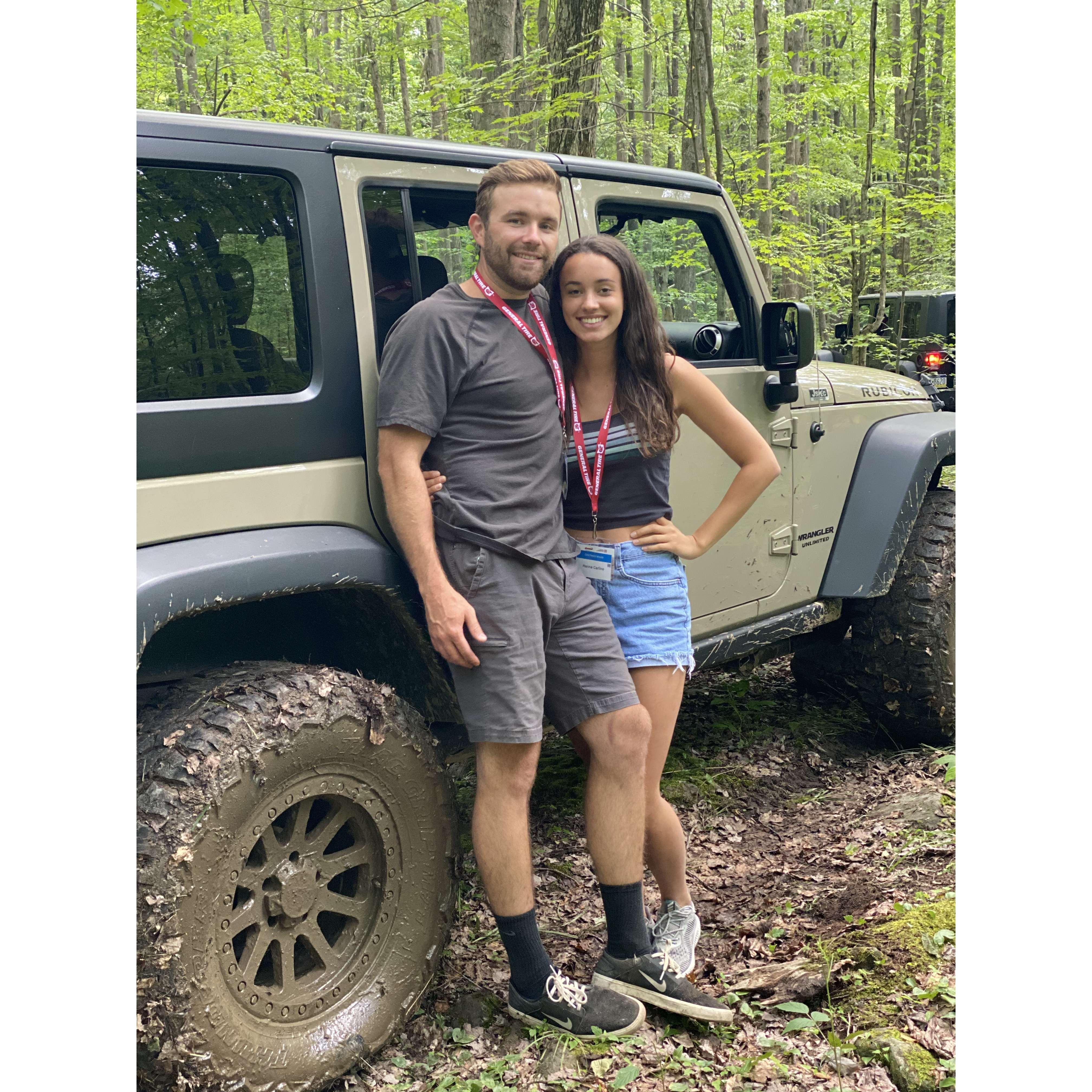 My first Jeeping adventure with the Oswald family