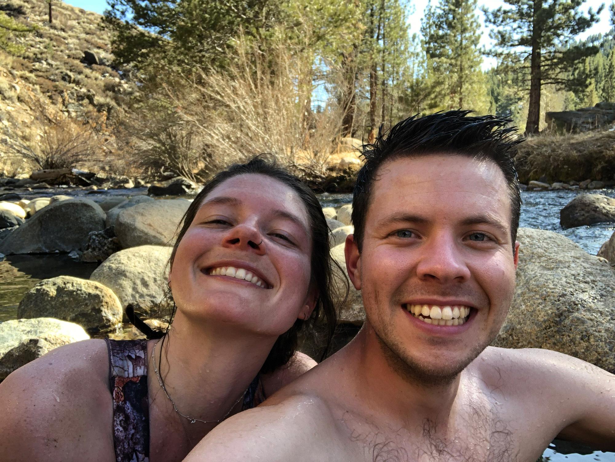 Taylor and Claires very special and wonderful hot spring escape. They have been four times since February 2020!  Keep the west wild, 2020