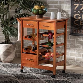 Crayton Mobile Kitchen Cart