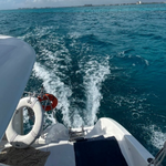 Isla Mujeres Catamaran Tour with Snorkel, Open bar and Transportation from hotel