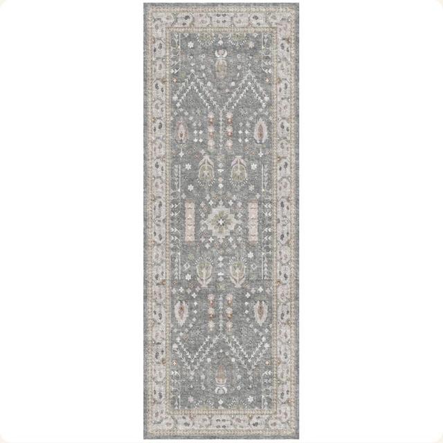 Juliet - Grey/Green (Rug Cover)