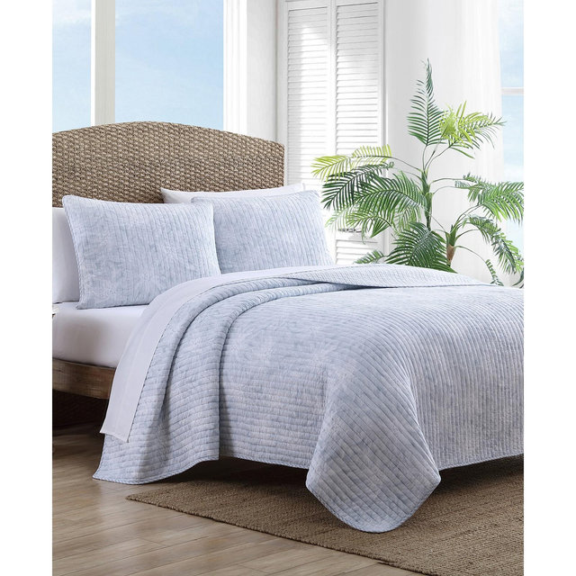 Tommy Bahama Home Makena Reversible 3-Pc. Quilt Set, King