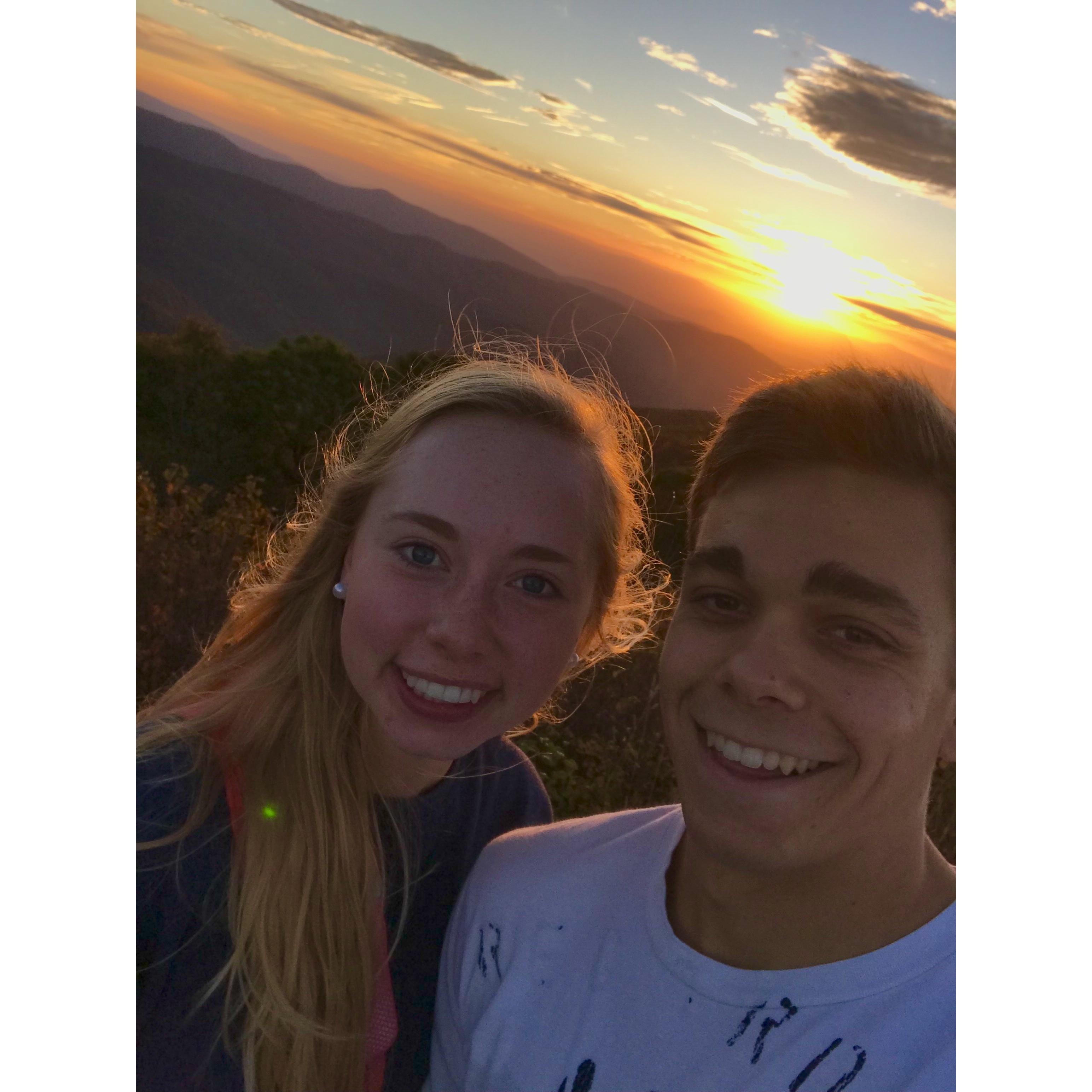 Our first date!