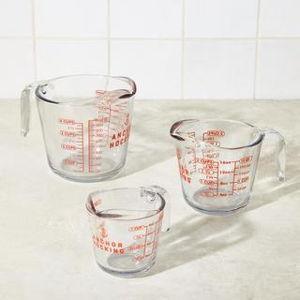 Anchor Hocking 3-Piece Measuring Cup Set