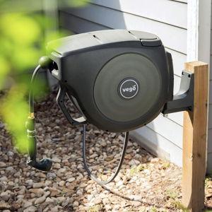 Vego Retractable Hose Reel Set - Seaweed Green - 130 ft