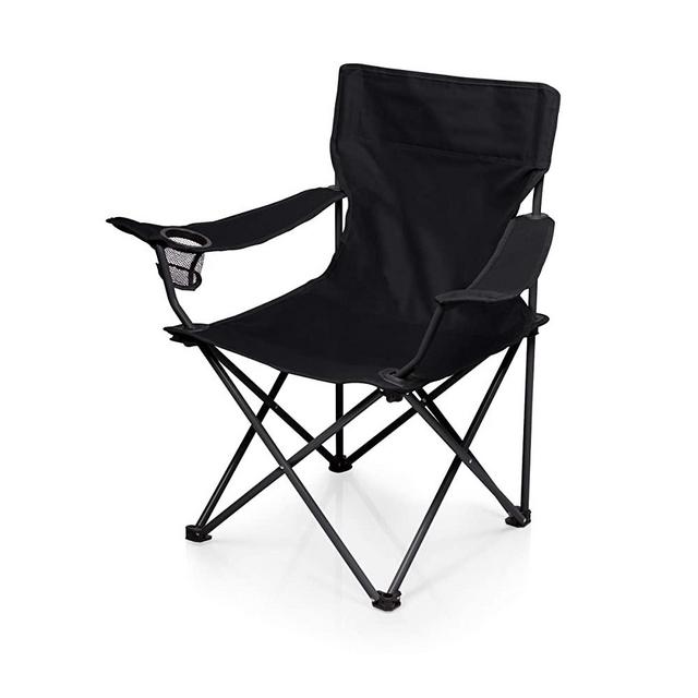 ONIVA - a Picnic Time Brand PTZ Portable Folding Camp Chair, Black