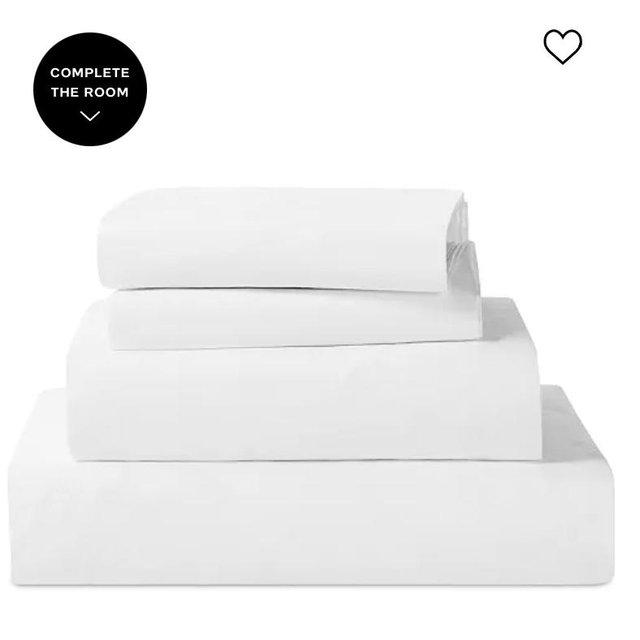 Microfiber Easy Care Solid 3-Pc. Sheet Set, King