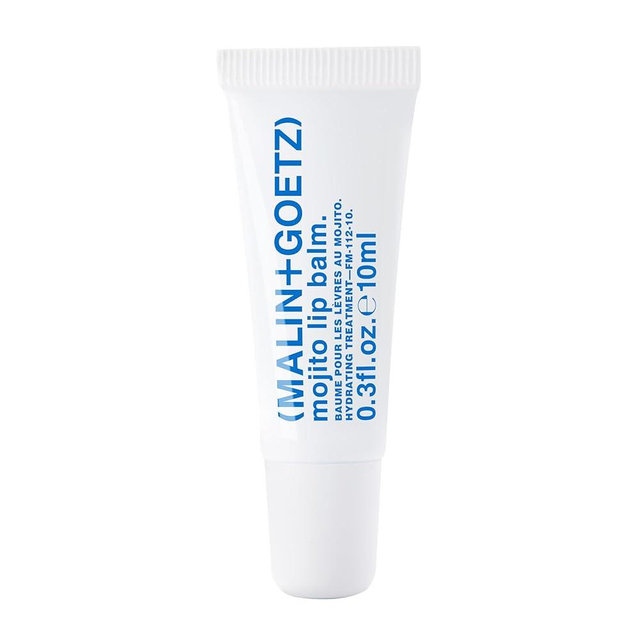 MALIN+GOETZ Lip Moisturizer | Hydrating Gel Lip Treatment with Nourishing Fatty Acid Blend | Long-Lasting Protection for Dry Lips | Vegan, Cruelty-Free | Unscented, Mojito Flavor, SPF (0.35 Fl Oz.)