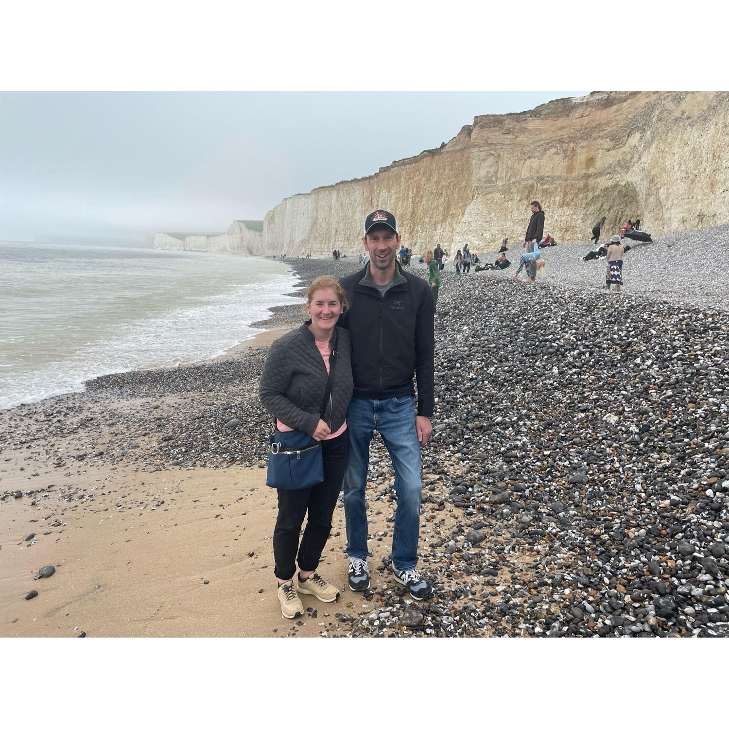 Our first international trip together in England!