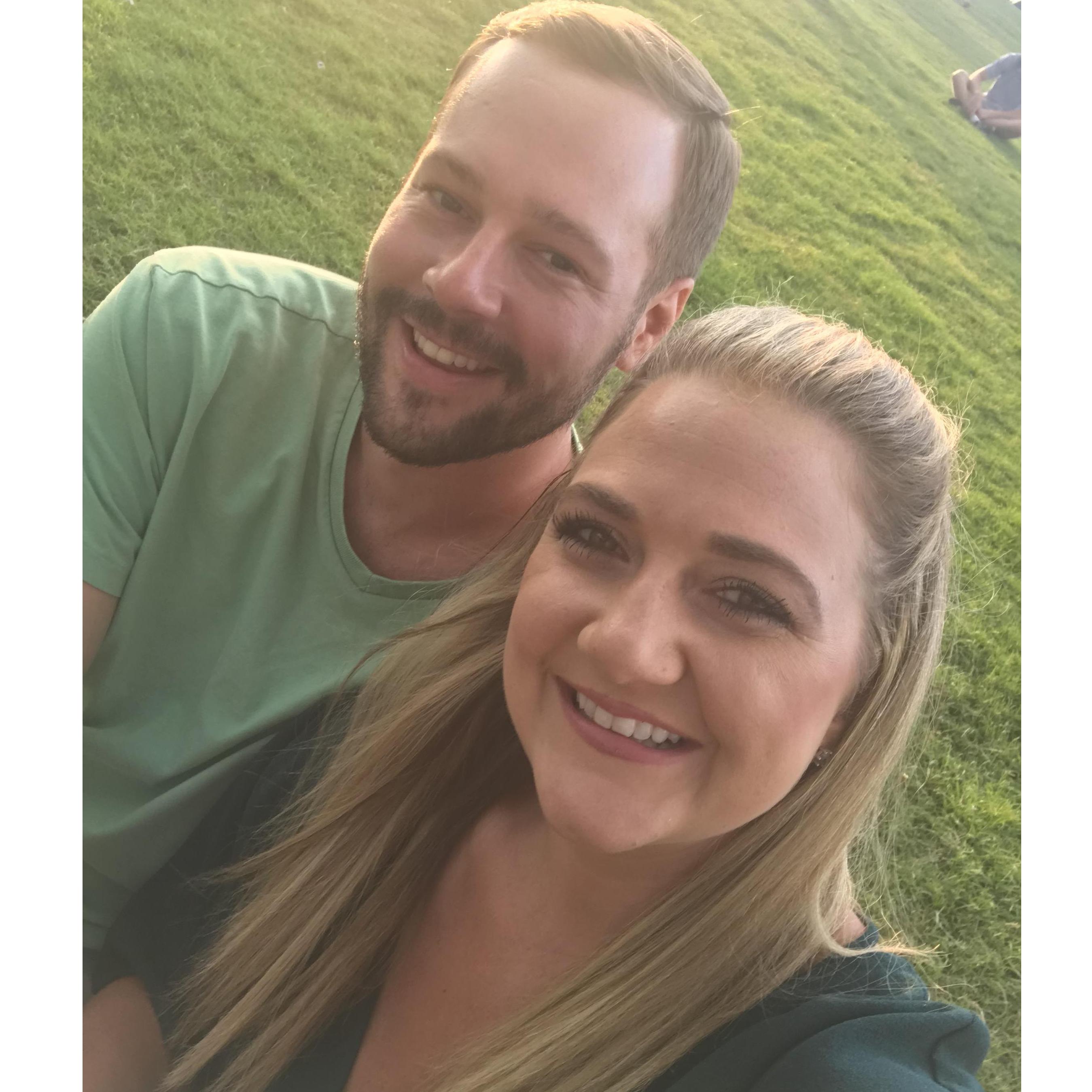 Our first weekend getaway together. Billy asked me to be his girlfriend.