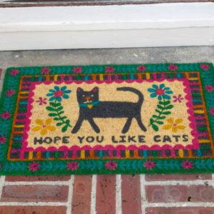 Doormat - Hope You Like Cats