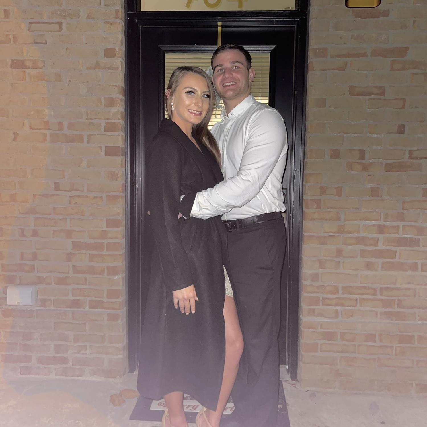 Going out for David's birthday!