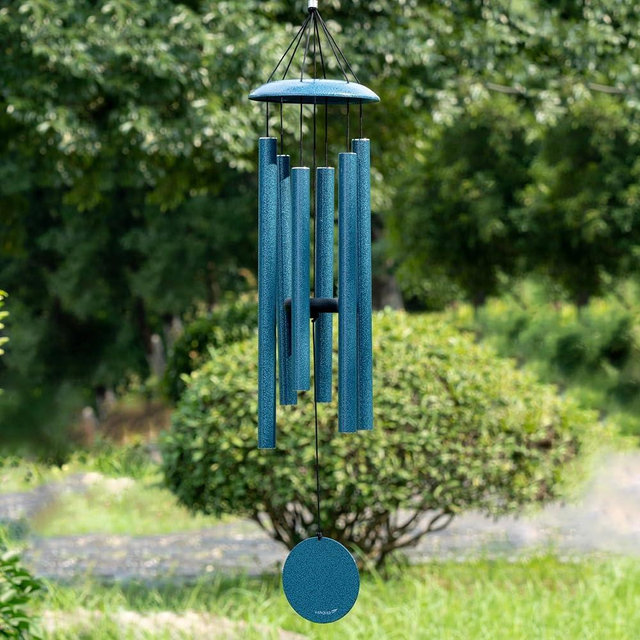 Wind Chimes for Outside Deep Tone - 38'' Wind Chimes Outdoor Clearance, Deep Tone Wind Chimes, Windchimes Outdoors, Memorial Wind Chimes, Sympathy Gift, Garden Patio, Home Décor, Blue