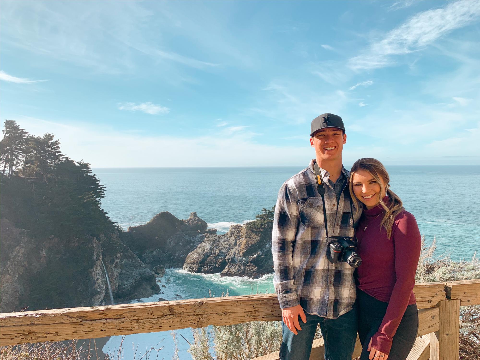 Road trip up the coast. Stopped at the McWay waterfall
