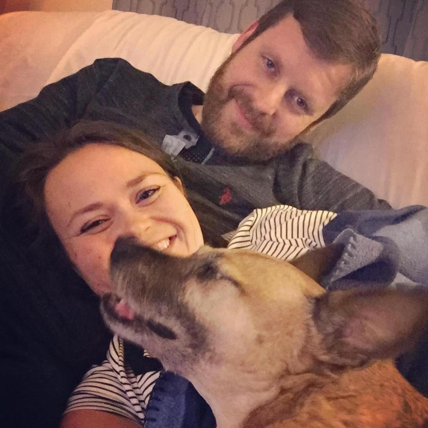 Lucy is happy to have two parents now.