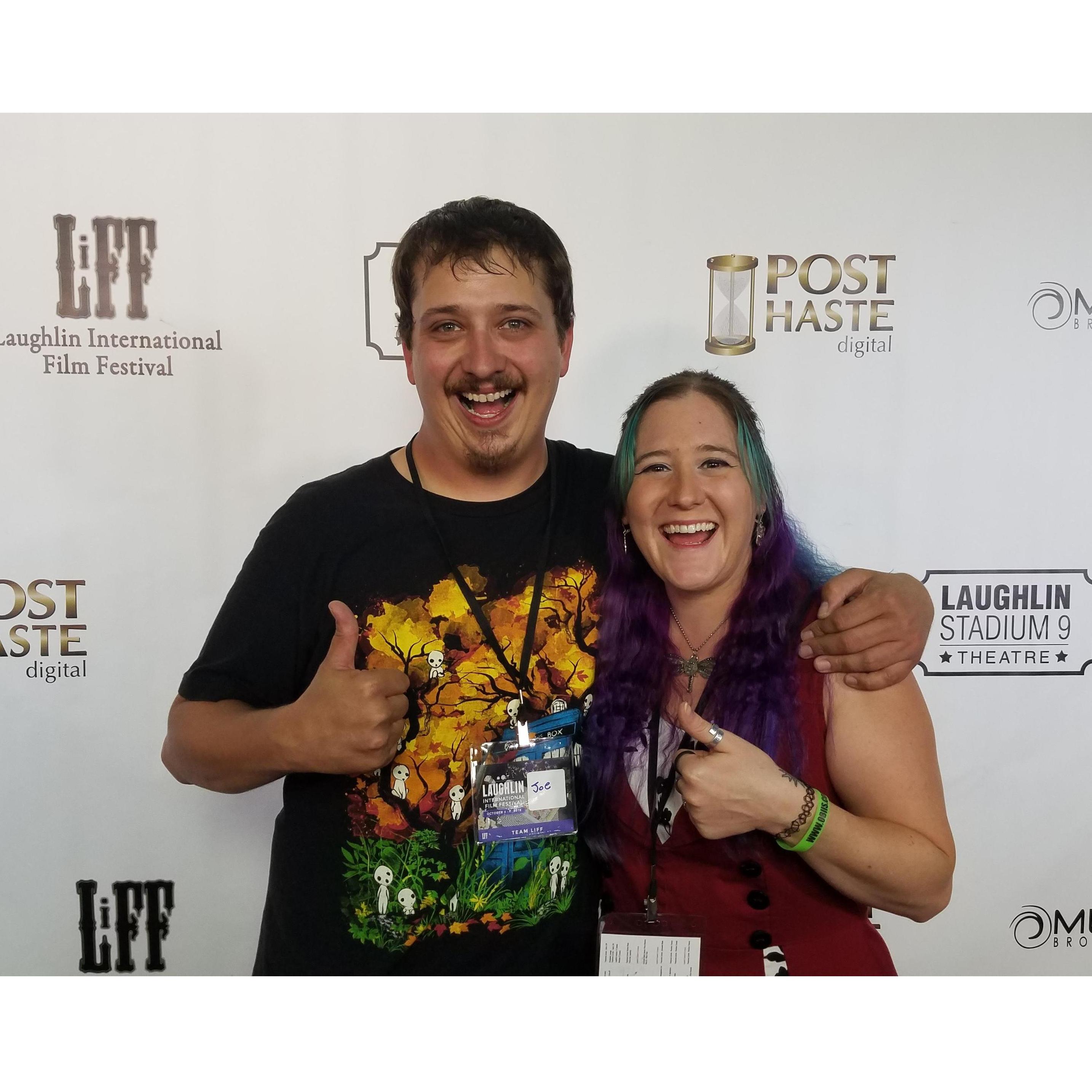 At the Laughlin International Film Festival in Laughlin, NV - October 4, 2018