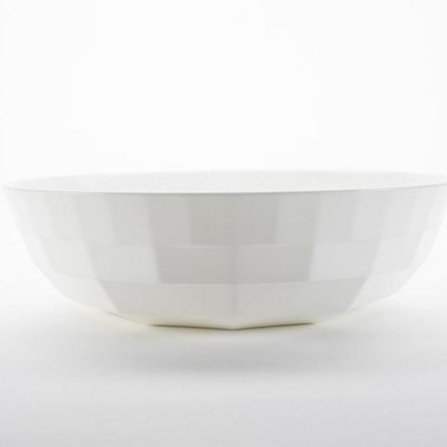 Large Shallow Bowl - Bone China
