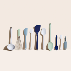 GIR 10 Pc Silicone Kitchen Utensil Set, Color: Blue Bay