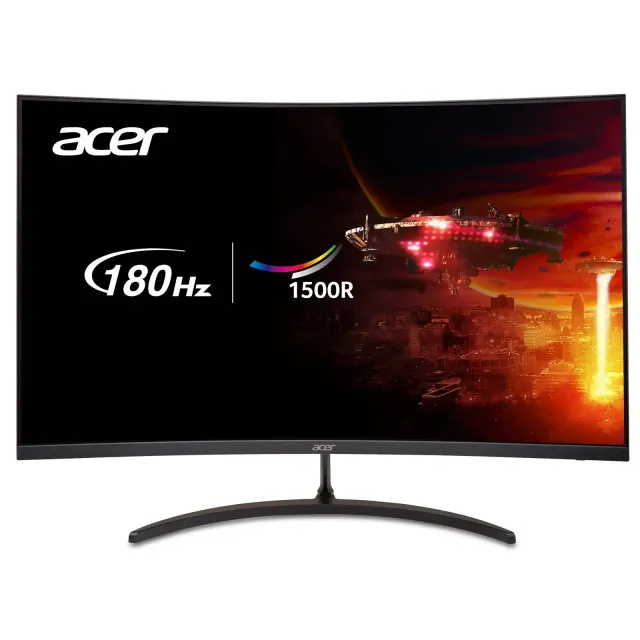 Acer Nitro 31.5" Curved 1080p 180Hz FreeSync Premium Gaming Monitor