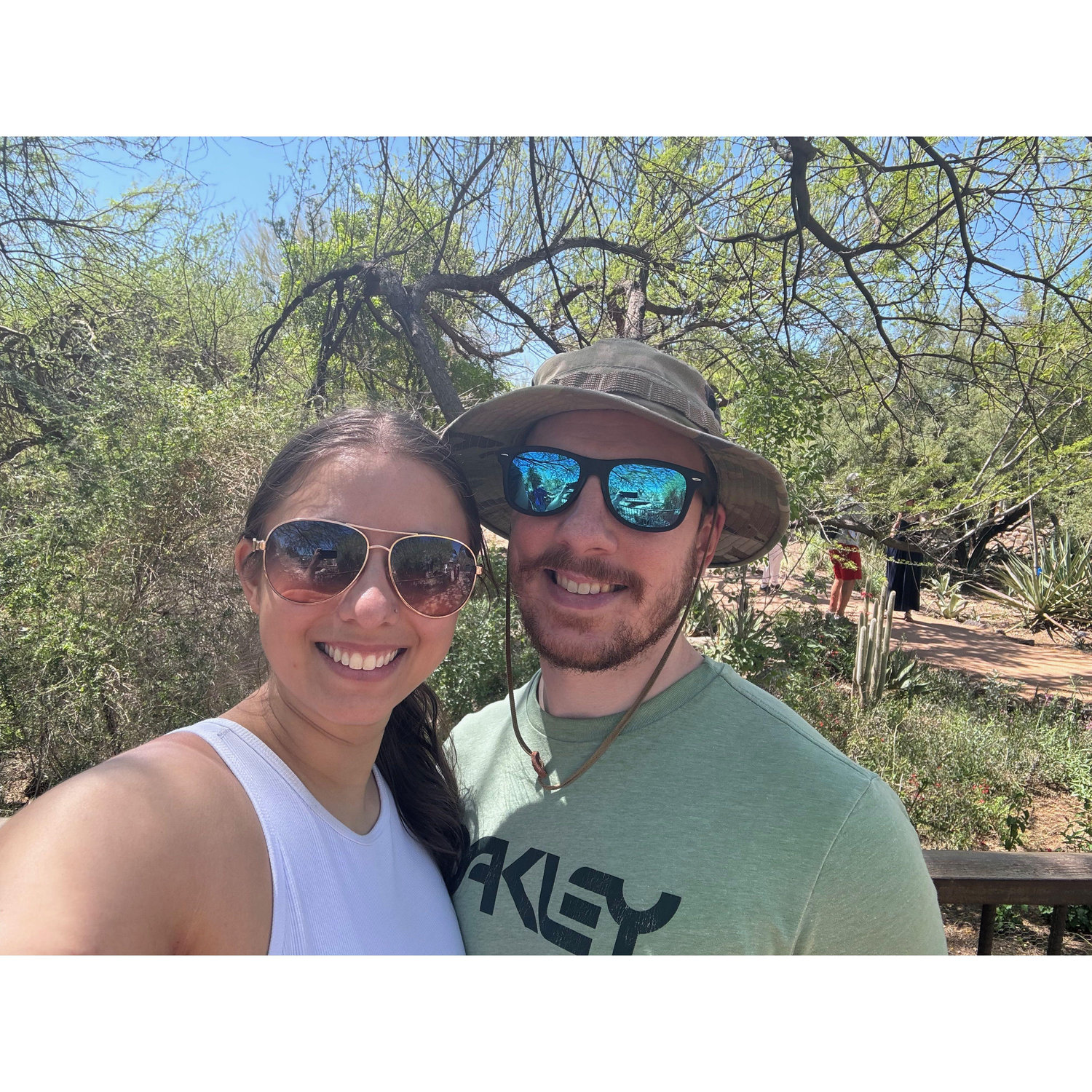 At the Phoenix Botanical Gardens in April 2025