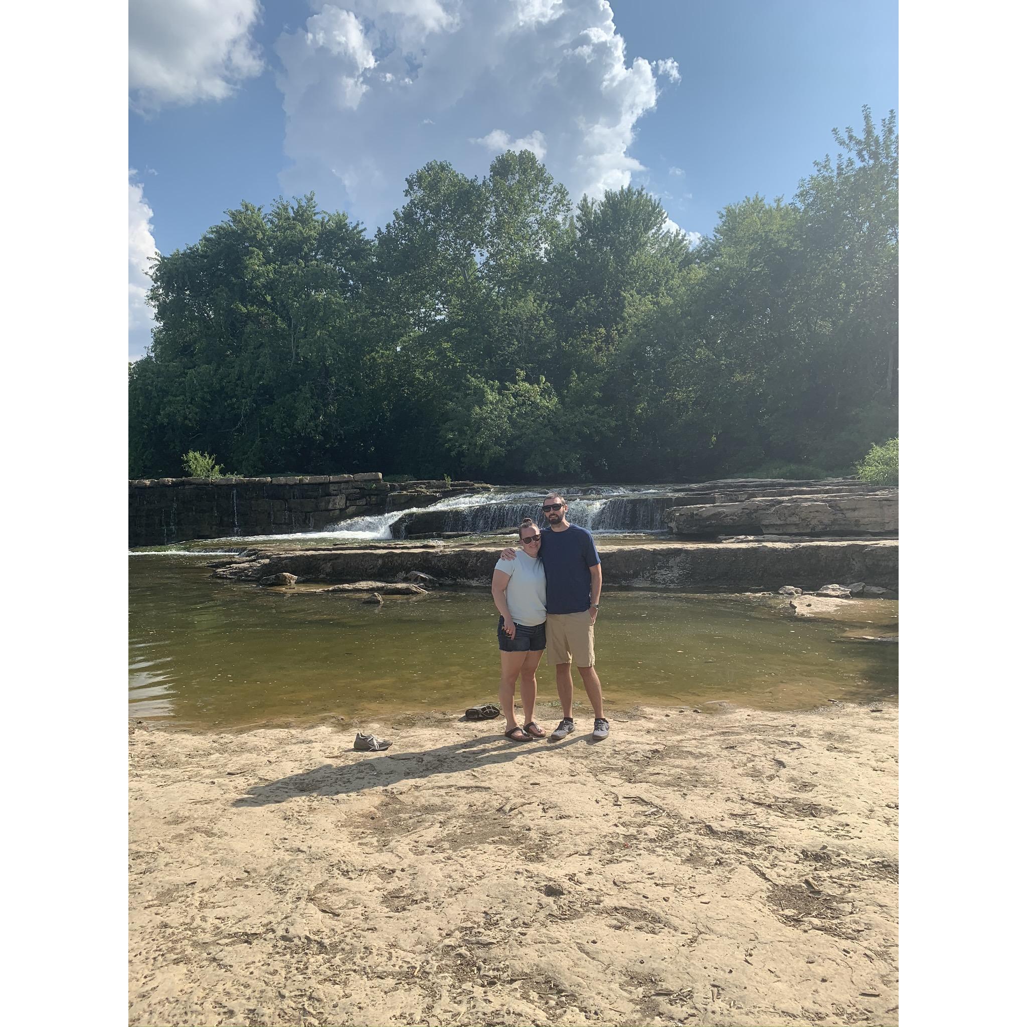 We went to TN to get out of the house for a week.