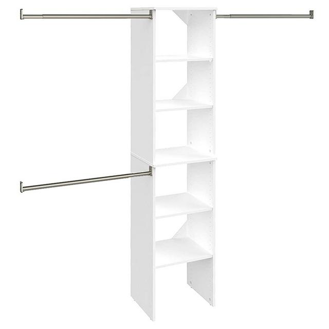 ClosetMaid SuiteSymphony Starter Tower Kit, 16", Pure White