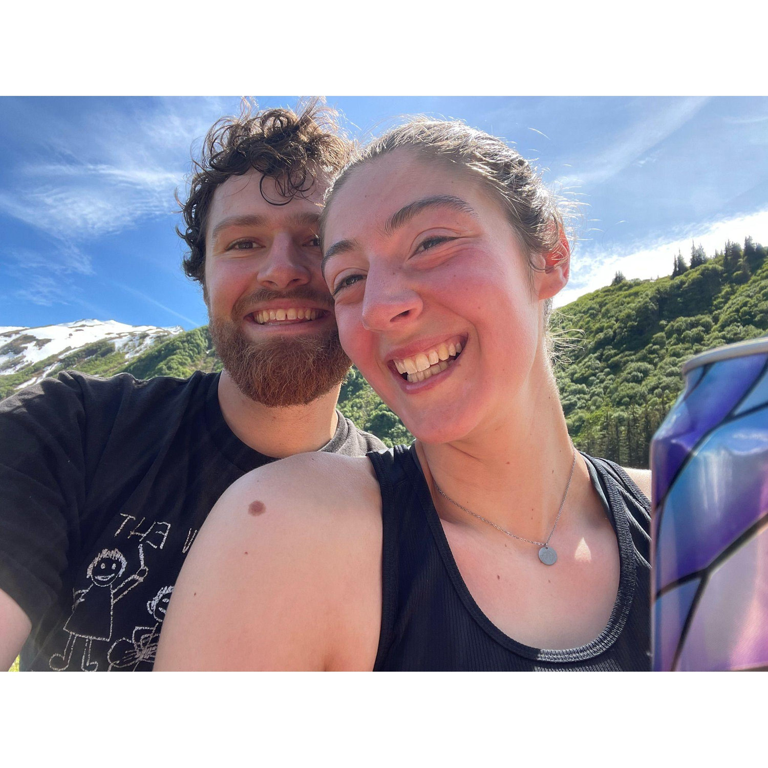 Salmon Creek, June 2023 (we got engaged here 11 months later!)