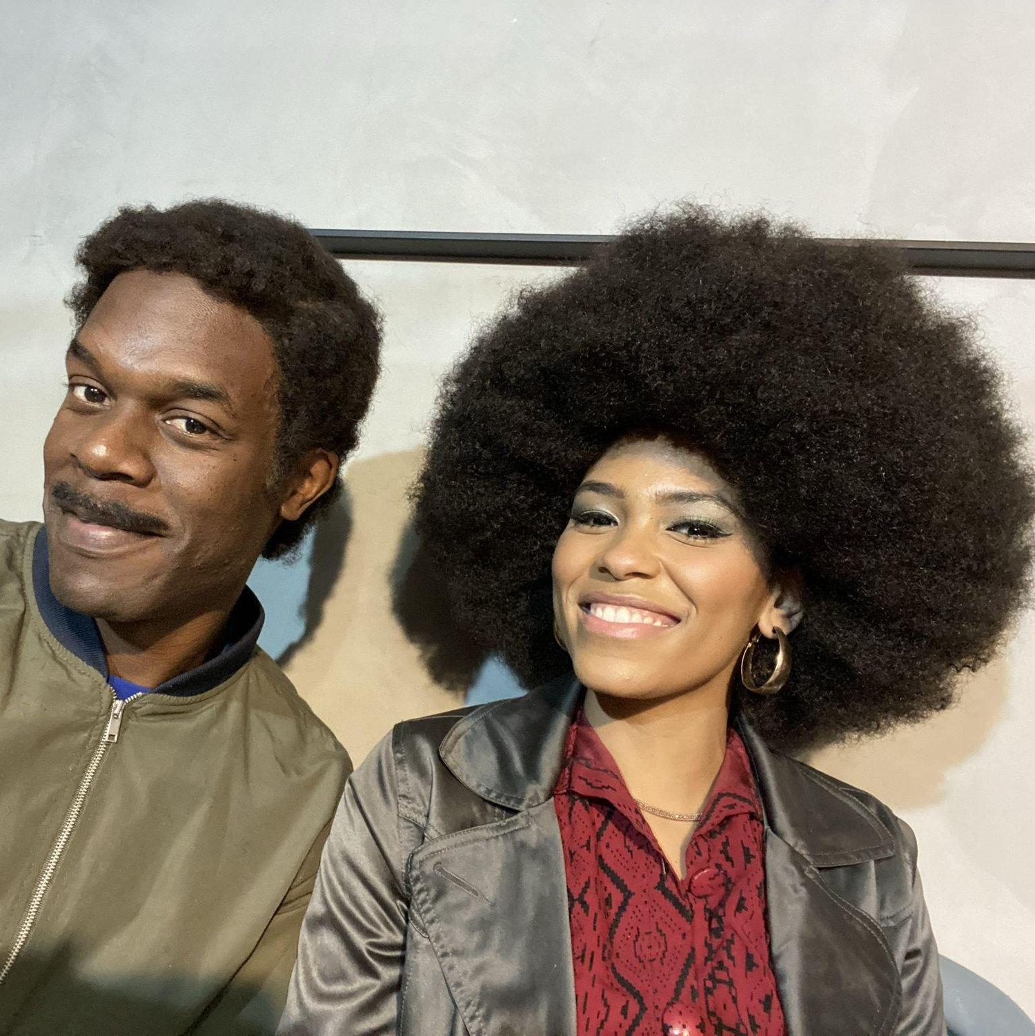 In 2021, we filmed our first commercial together where we depicted a couple from the 80s.