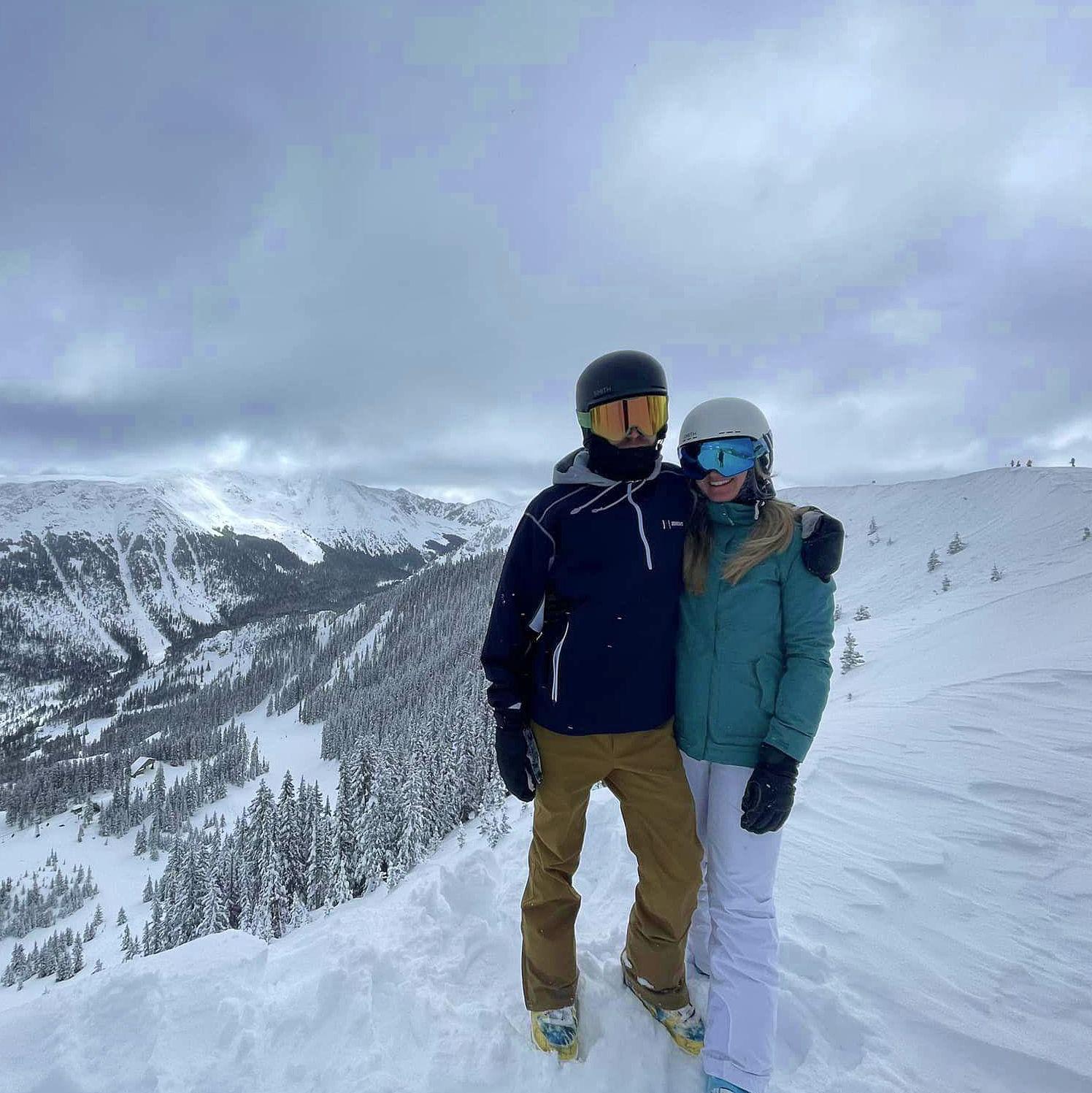 Skiing in Taos, New Mexico