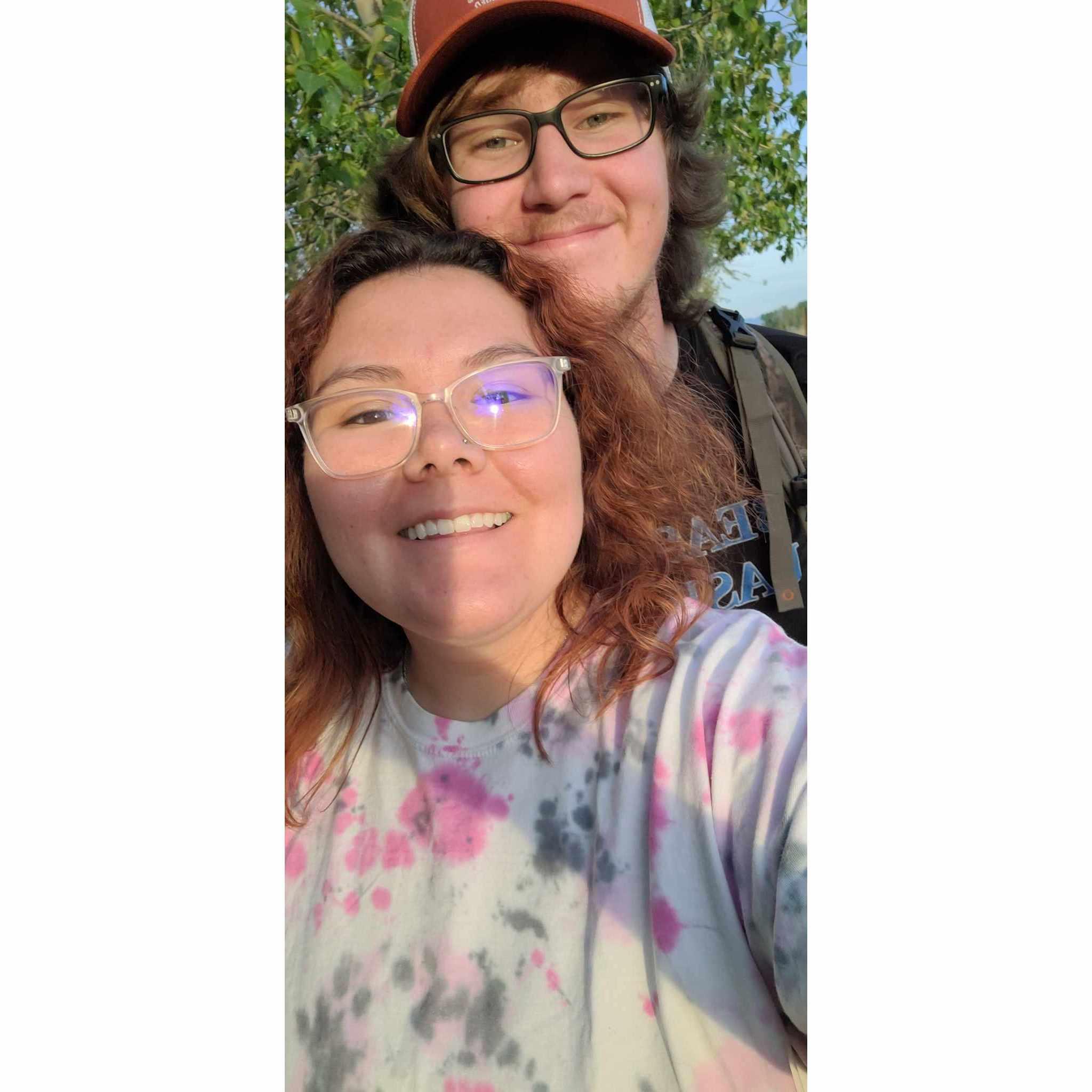 One of the many fishing adventures we have gone on. Fun fact our first date we went fishing!