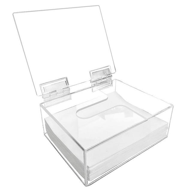 Laundry Detergent Sheets Dispenser, Clear Acrylic Laundry Detergent Sheets Organizer with Lid, for Laundry Room, Fabric Softener Sheets Ball Holder, applicable to earth breeze,sheet laundry club