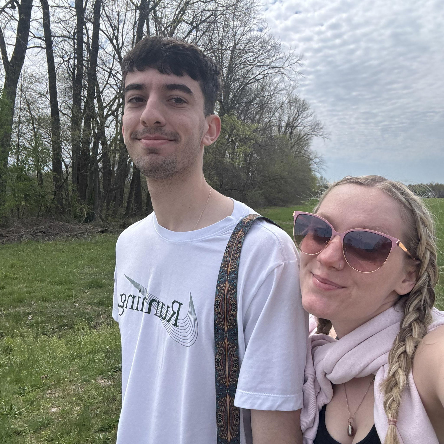 Enjoying one of our walks on The Greenbelt
