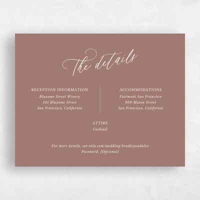 Chestnut, Brown Wedding Enclosure - Andros