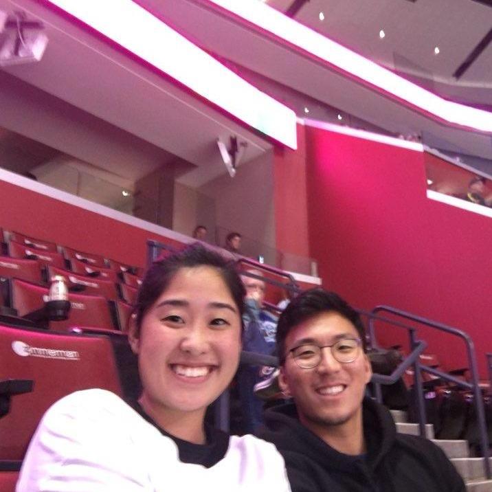 Fun fact: Joseph played hockey! Panthers vs. Bruins