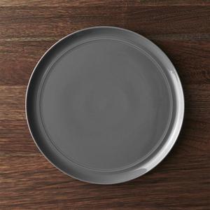 Hue Dark Grey Dinner Plate