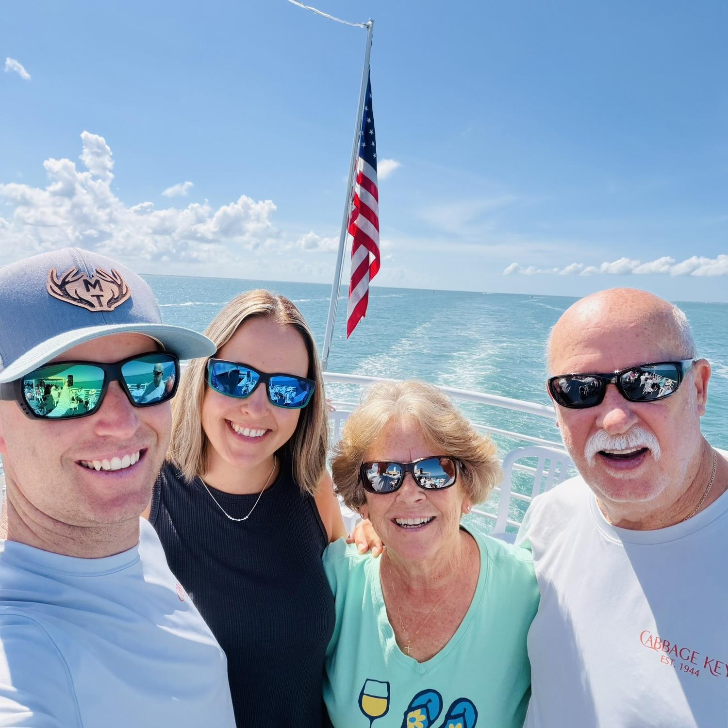 Cashed in on the Leslie's Christmas present.  Awesome day on the water, and the day before the proposal.