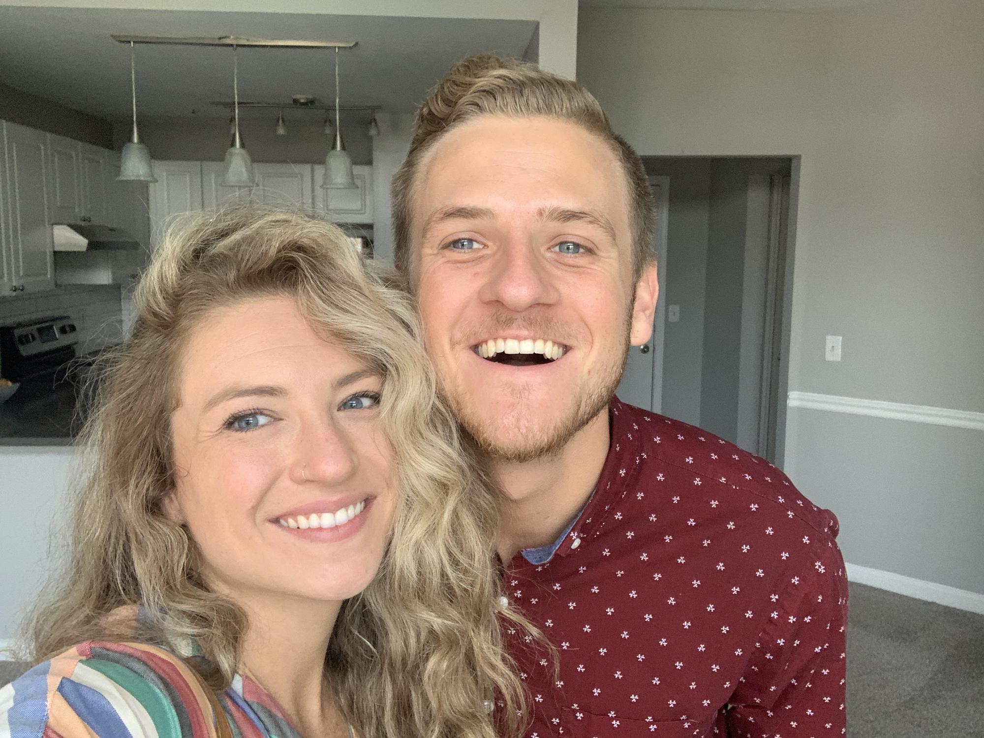 move in day to our first apartment!!!