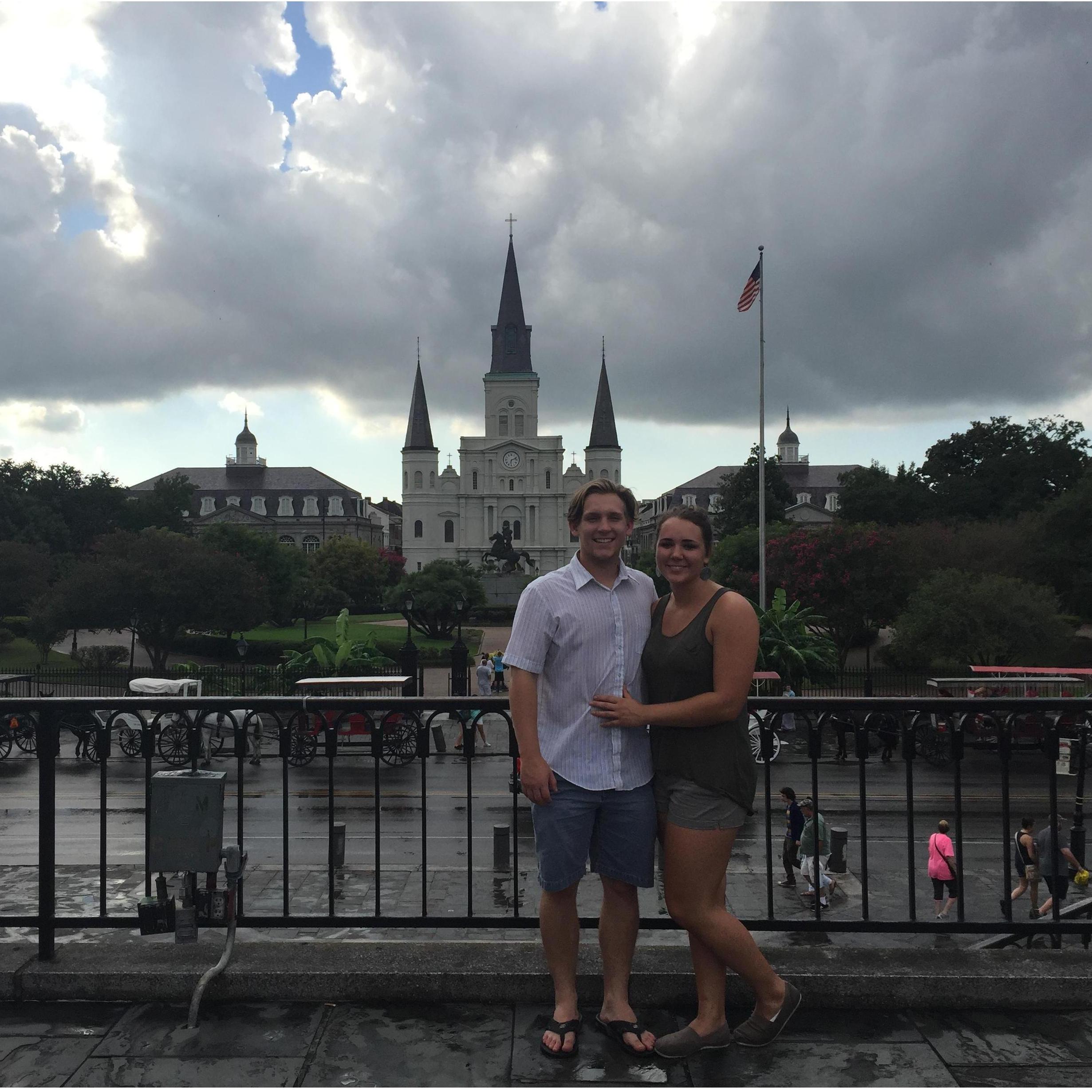 First New Orleans trip together